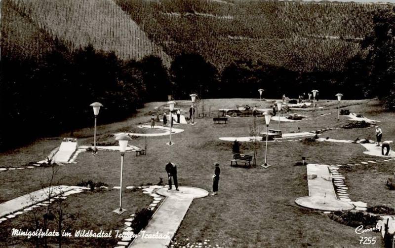 Luftbild Minigolfanlage früher