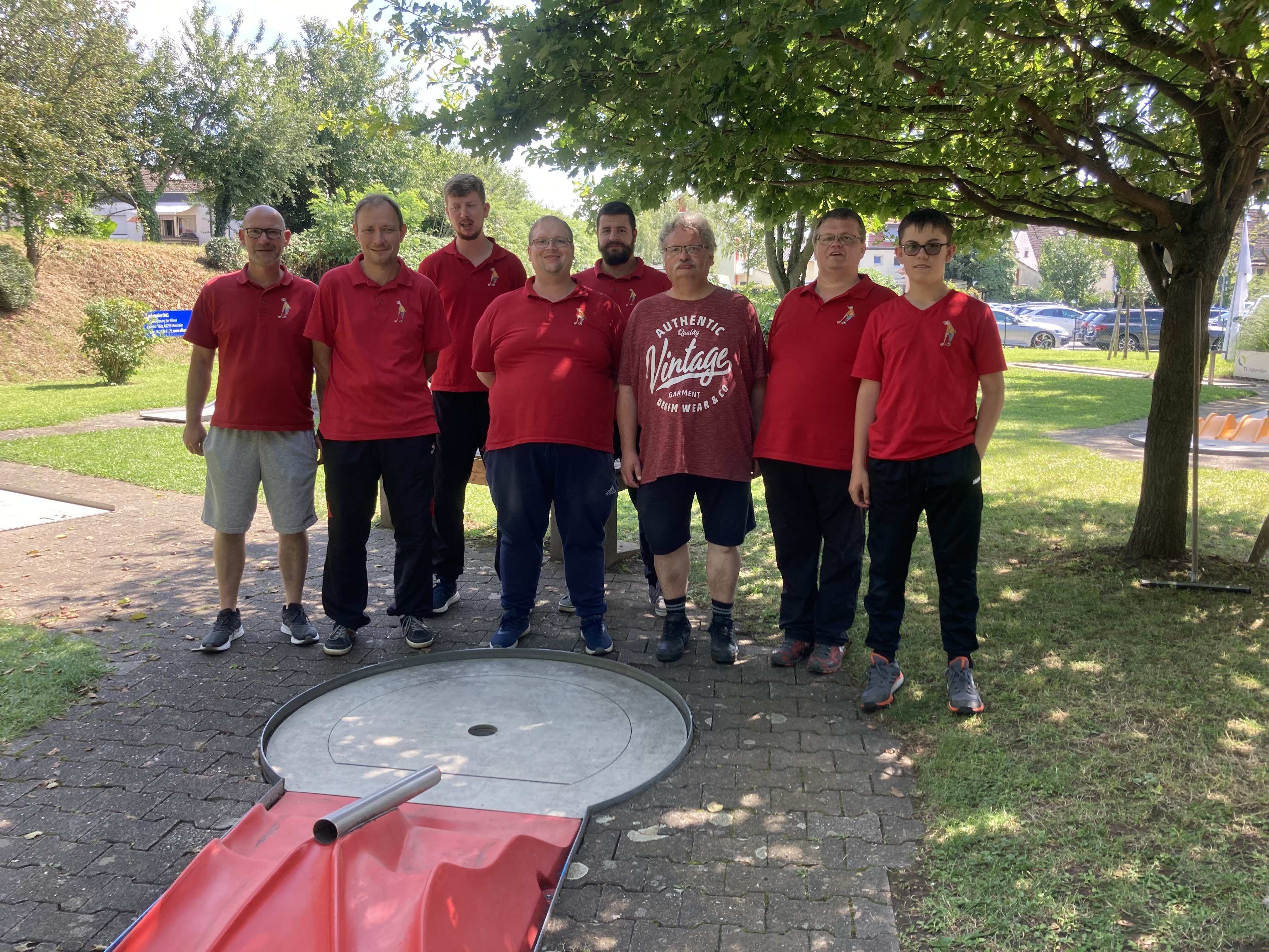 Mannschaftsbild Spieltag Schriesheim 2024