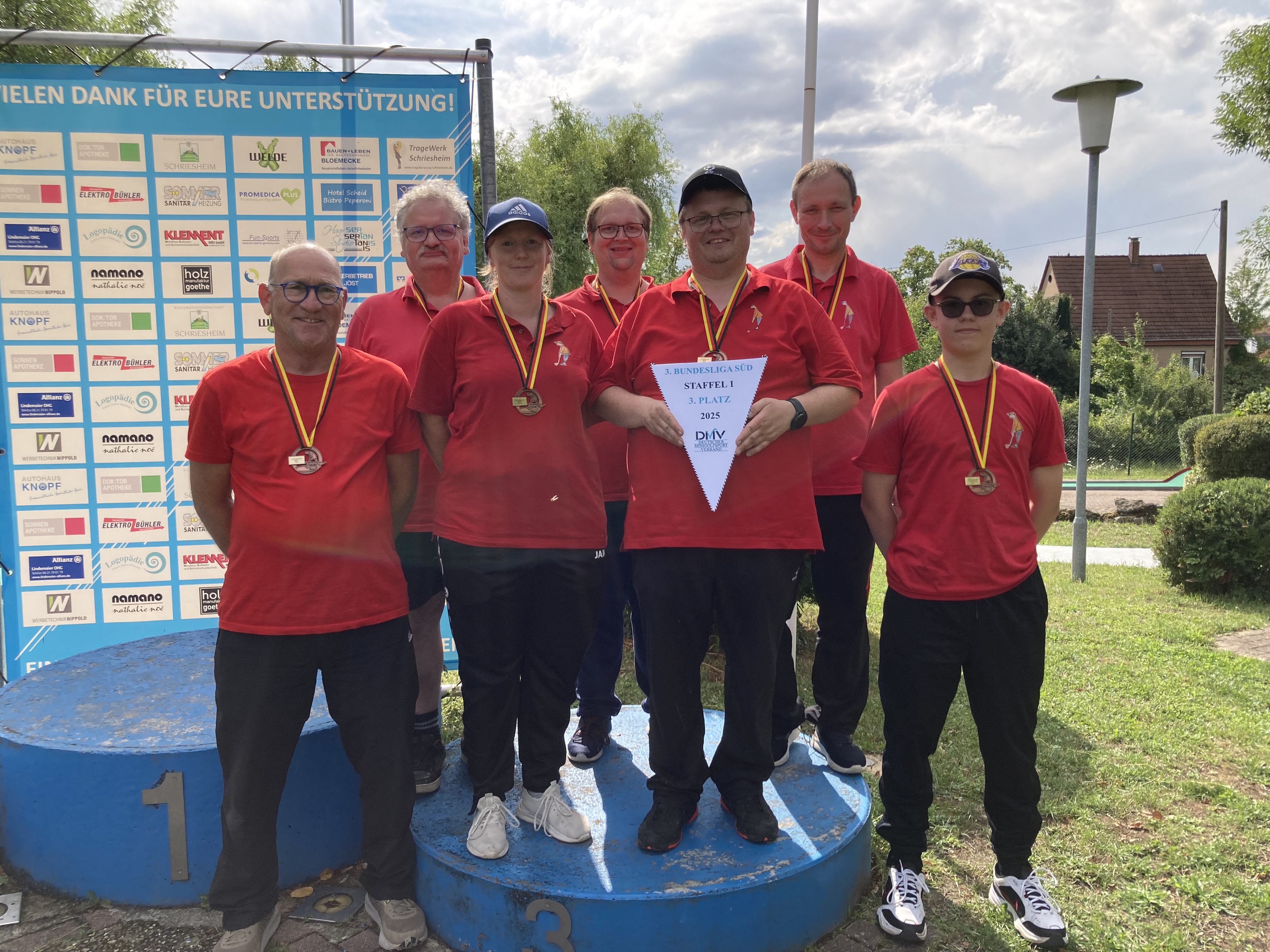Mannschaftsbild Schriesheim 2025 Mannschaftsbild Schriesheim 2025